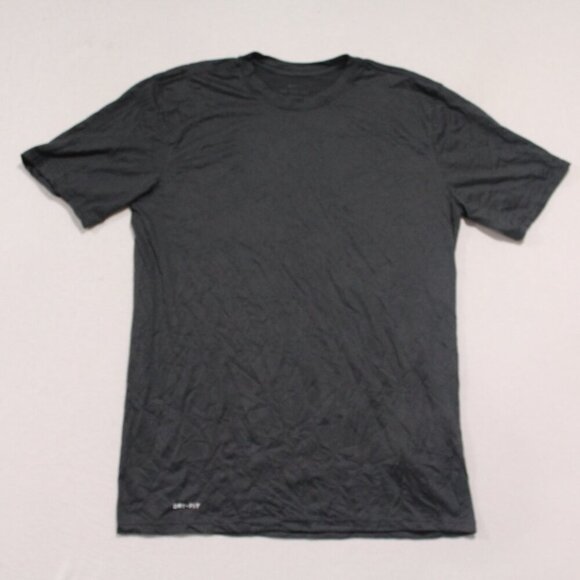 The Nike Tee Smoke Gray Men Tee Shirt Running Casual Dri Fit Size Large Tall - Picture 1 of 9